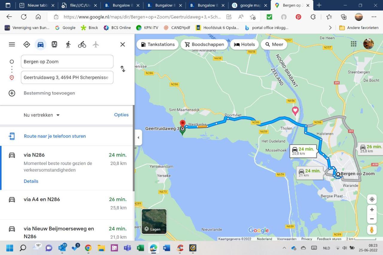 Bungalow De Pluumpot Scherpenisse Zewnętrze zdjęcie